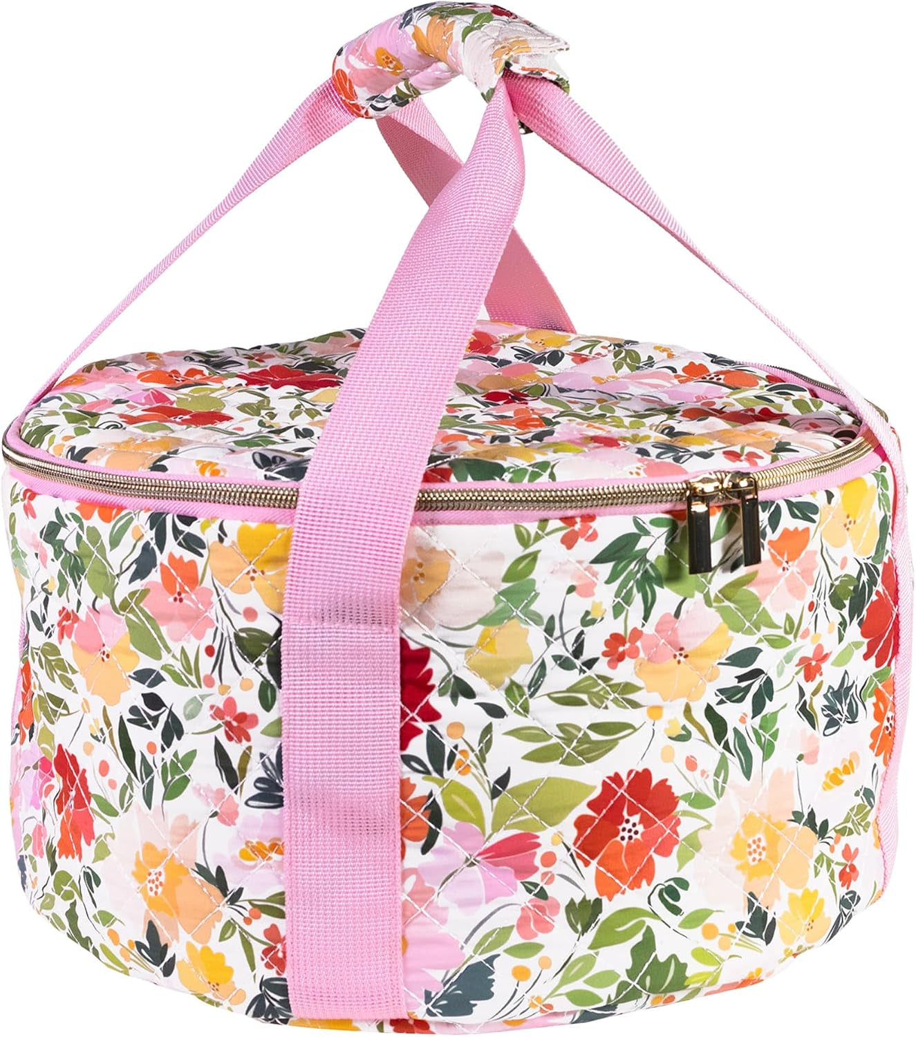 dutch-oven-carrier-insulated-casserole-tote-with-padded-handle-zipper-closure-fits-most-6-7-qt-dutch-ovens-bakeware-for-potlucks-and-hosting-floral