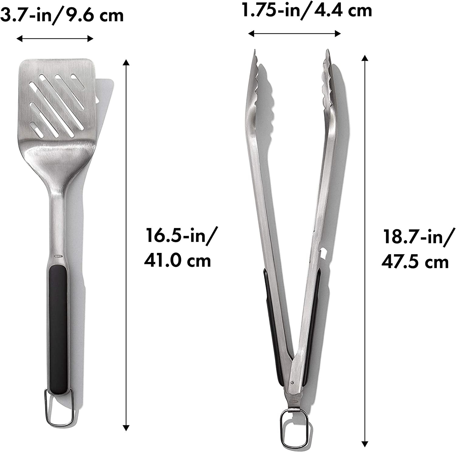 oxo-outdoor-grilling-turner-and-tongs-set-grilling-spatula-and-tongs-beveled-head-slides-under-food-non-slip-grip-hanging-ring-ideal-for-grilling-bbq