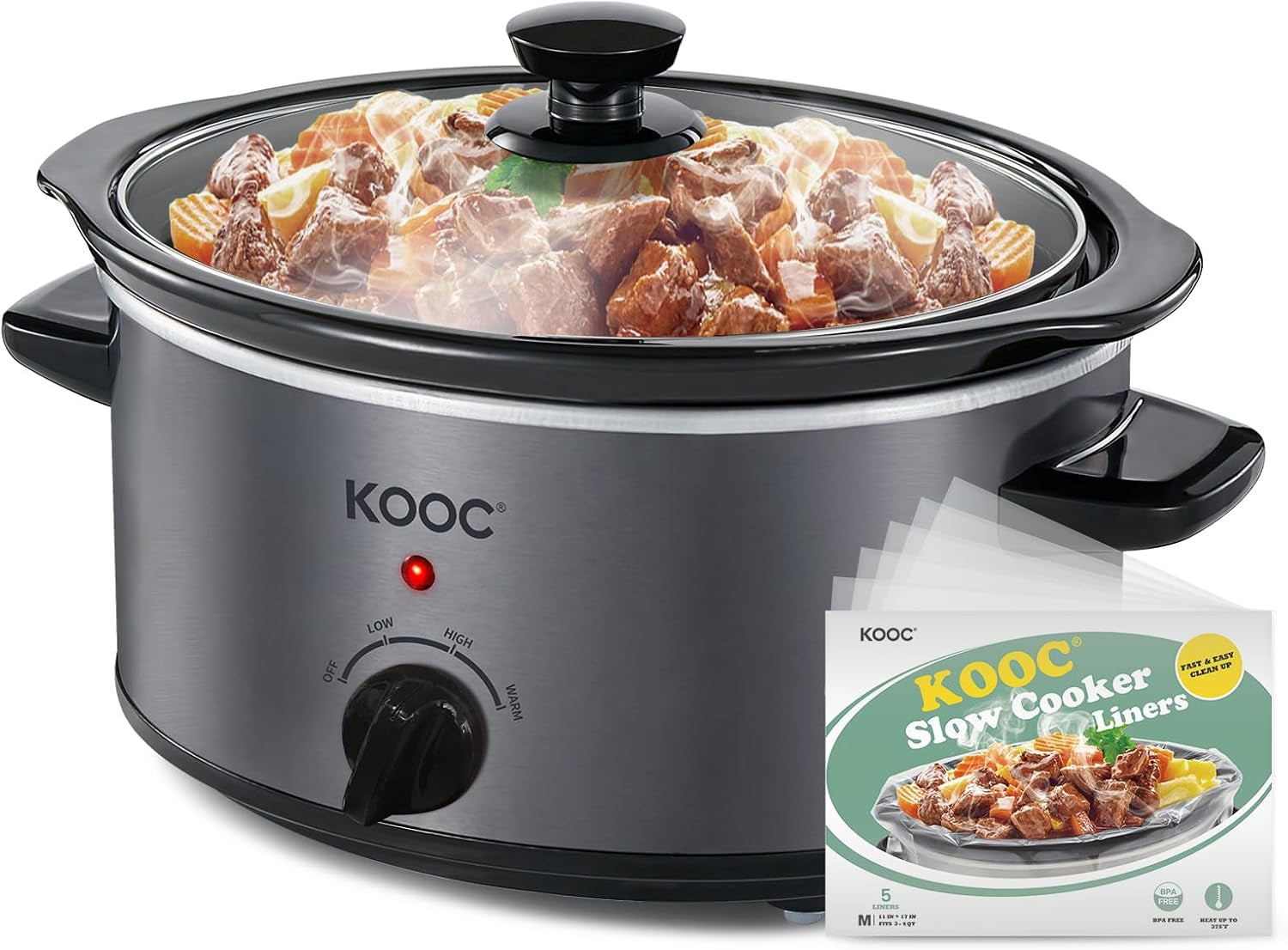 4-quart-slow-cooker-3-cooking-settings-dishwasher-safe-ceramic-crock-lid-free-pot-liners-included-grey-ellipse-pot
