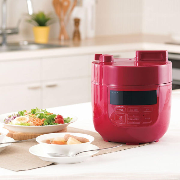 Electric Pressure Cooker SP-D131(R) (Red)【Japan Domestic Genuine Products】2