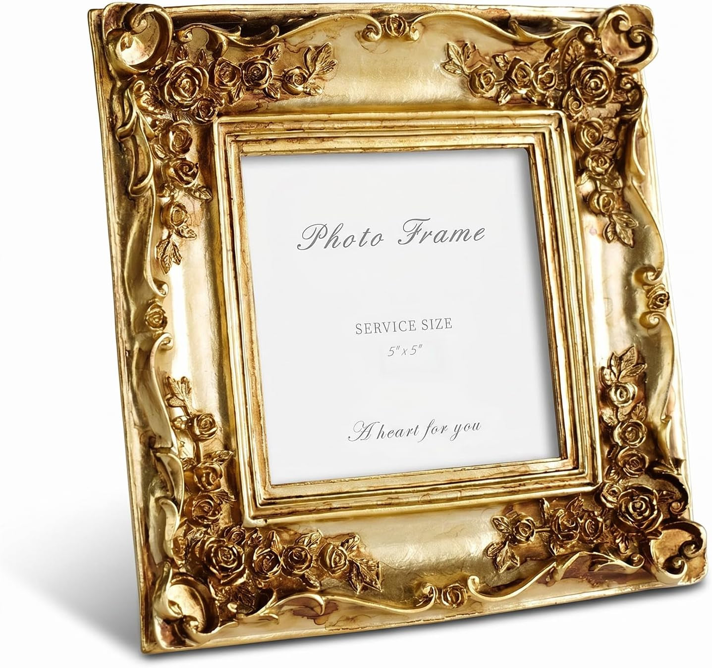 5x5-gold-picture-frame-square-vintage-ornate-floral-photo-frame