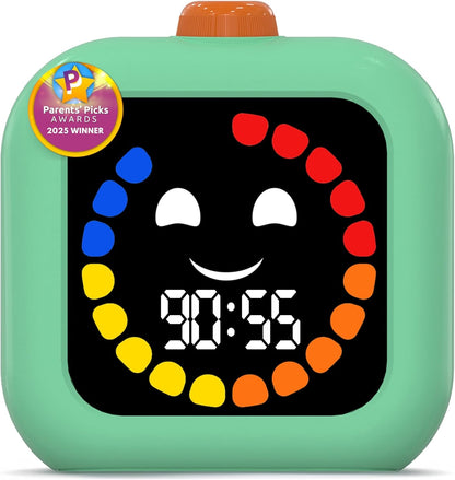 Digital Visual Timer for Kids - Calmer Routines & Transitions | Silent, Rechargeable, 99-Min Clock, Alarm, Countdown & Count-Up; for Classroom, Home & Therapy - Builds Focus & Independence1
