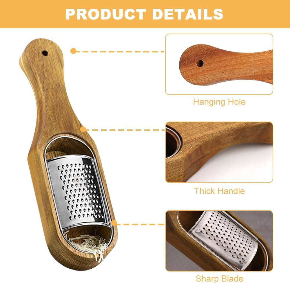 wooden-cheese-grater-with-container-stainless-steel-cheese-shredder