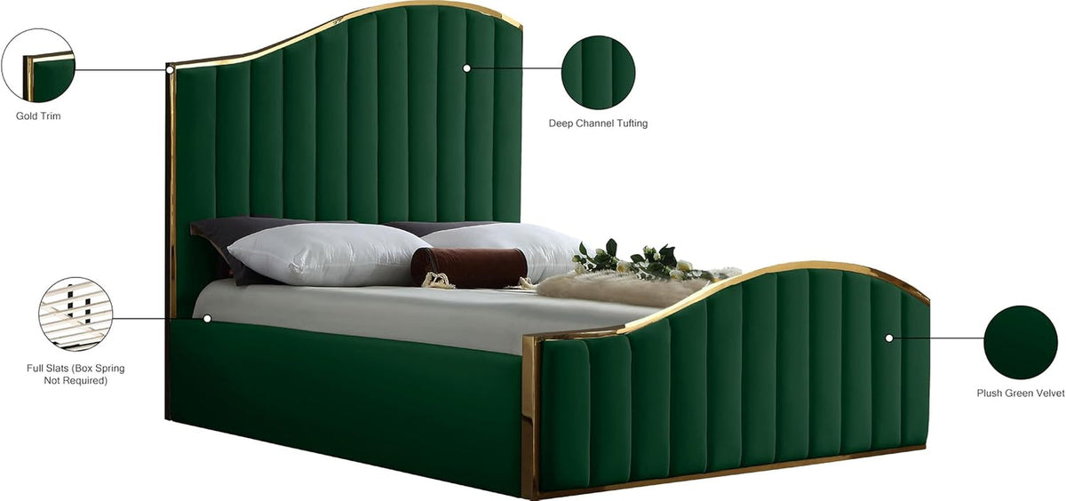 meridian-furniture-jolie-collection-modern-contemporary-velvet-upholstered-bed-with-channel-tufting-and-polished-gold-metal-frame-green-queen