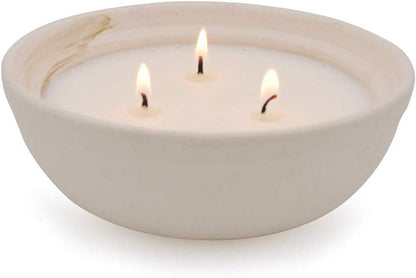 Citronella Candles in Coarse Pottery Container, Natural Soy Wax Candle Outdoor and Indoor5