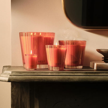 NEST New York Scented Votive Candle, Pumpkin Chai - 2 Oz - up to 28-Hour Burn Time - Reusable Glass Vessel2