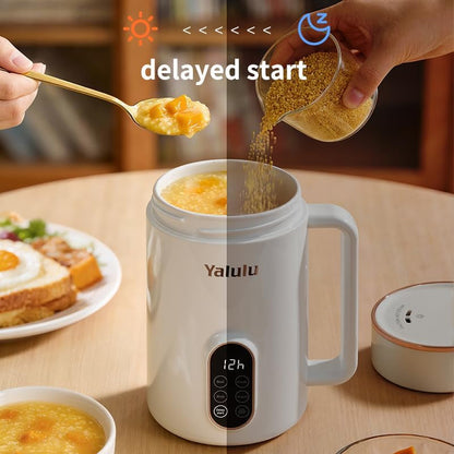1L Small Electric Rice Cooker for 1-2 People, Multi-Functional Portable Rice Maker with Keep Warm, Delay Timer, Smart Touch Panel, Non-Stick Pot for Home Dorm Office Travel7