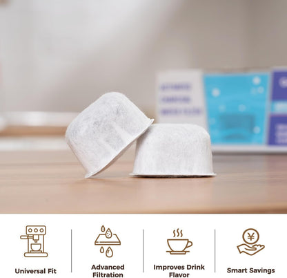 Premium 12-Pack Replacement Charcoal Water Filters for Keurig Coffee Machine | Fits K-Supreme, K-Slim, K-Express, K-Classic, K-Duo, K-Elite, K-Select, K-Cafe, K-Compact, 2.0 and 1.0 Brewers5
