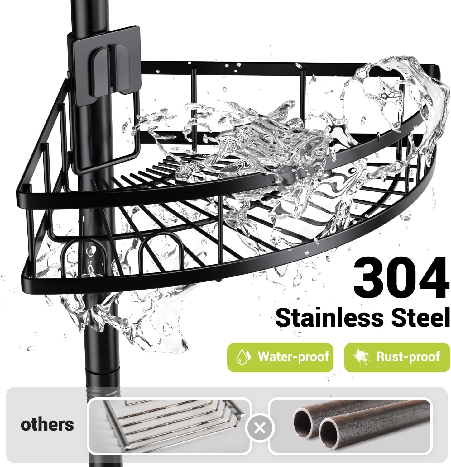 standing-shower-caddy-corner-rustproof-bathroom-shower-stand-shelf