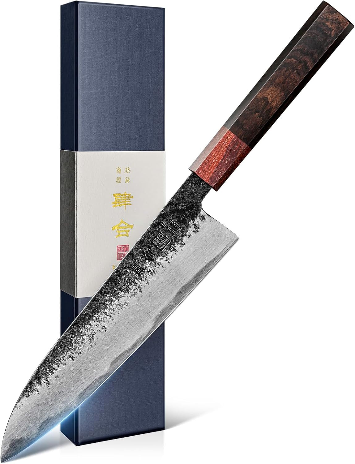 8-27-inch-japanese-chef-knife-210mm-black-forged-japanese-knife-with-red-sandalwood-and-eboy-wood-handle-gyuto-chefs-knives-with-premium-gift-box-wa-series