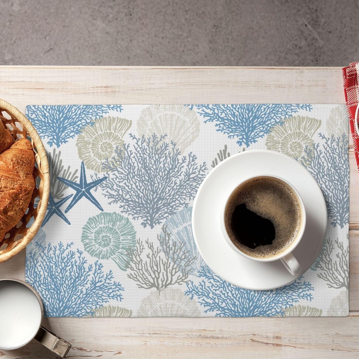 blue-nautical-placemats-set-of-4-summer-starfish-seashell-coral-table-place-mat-non-slip-heat-resistant-linen-beach-coastal-place-mats-for-home-kitchen-dining-table-12x18