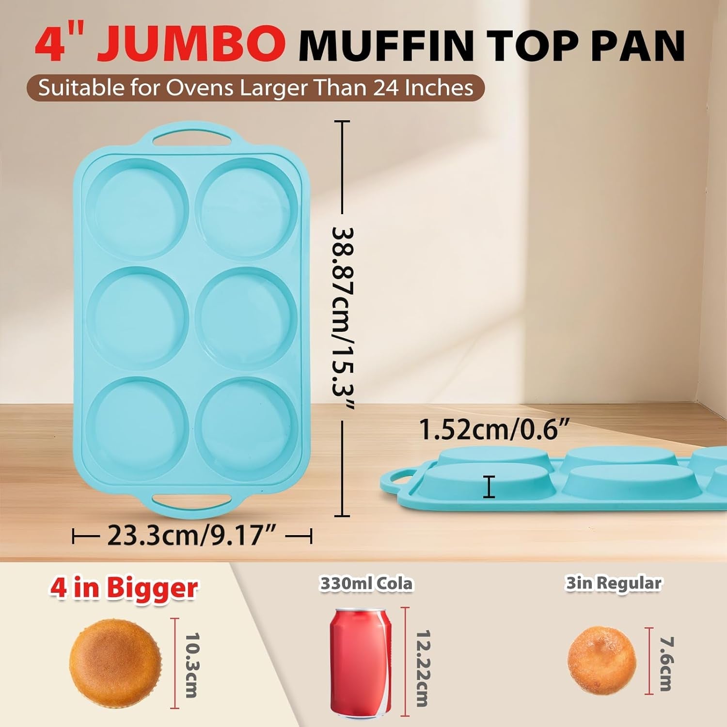 nonstick-silicone-muffin-top-pan-4-inch-jumbo-silicone-egg-molds-frame-with-metal-frame-for-baking-breakfast-sandwiches-english-muffins-egg-bites-hamburger-buns-oven-housewife