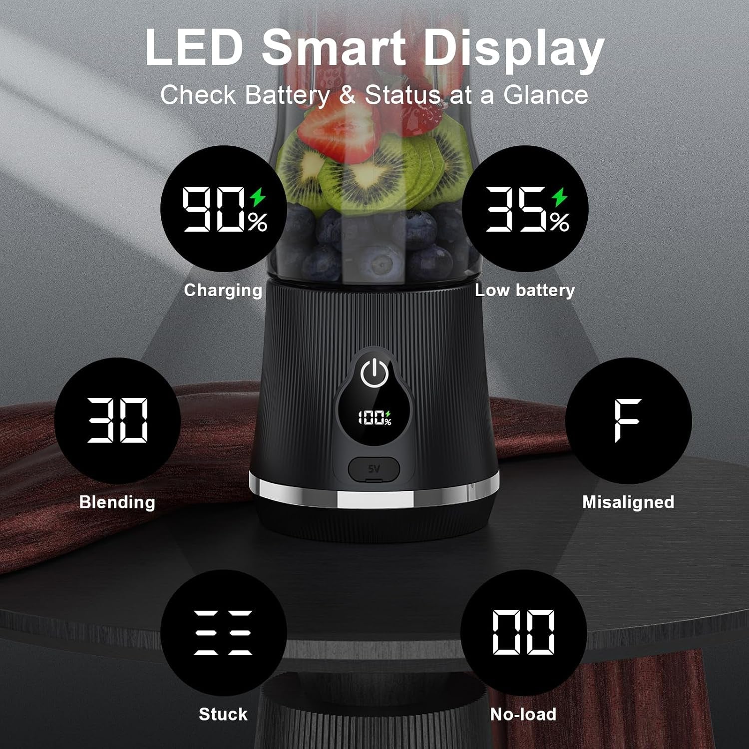 portable-blender-for-smoothies-shakes-17oz-personal-blender-with-6-stainless-steel-blades-usb-c-rechargeable-led-display-compact-travel-juicer-with-extra-lid-for-gym-office-on-the-go-black
