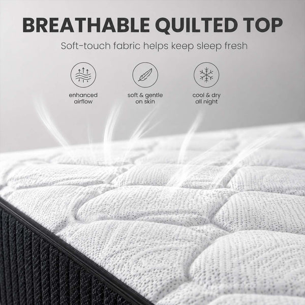 Full Mattress, 10 Inch Cooling Hybrid Full Size Mattress in a Box7