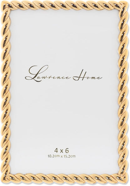 4X6 Golden Rope Picture Frame (712046)1