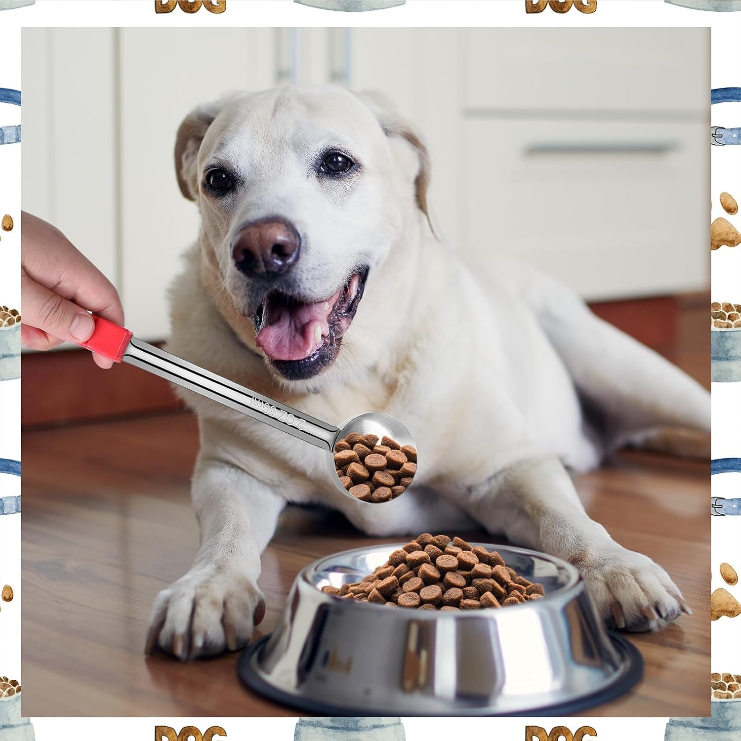 2-pcs-dog-food-scoop-1-4-cup-stainless-steel-dog-food-measuring-cups-long-handled-scoop-for-dogs-cats-birds-and-rabbits-food-1-4-cup
