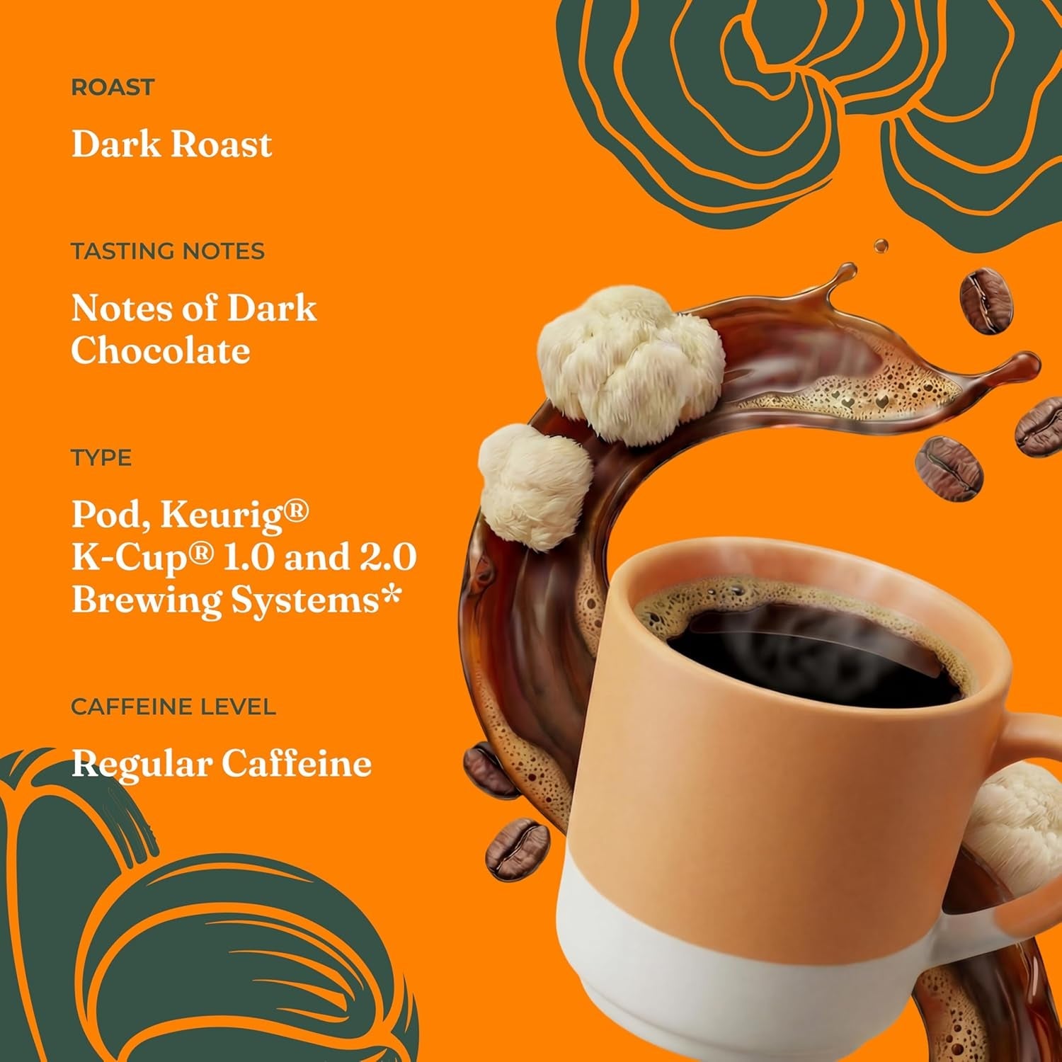 four-sigmatic-mushroom-coffee-k-cups-organic-dark-roast-coffee-with-lion-s-mane-mushroom-powder-yacon-focus-immune-support-vegan-keto-sustainable-pods-24-count