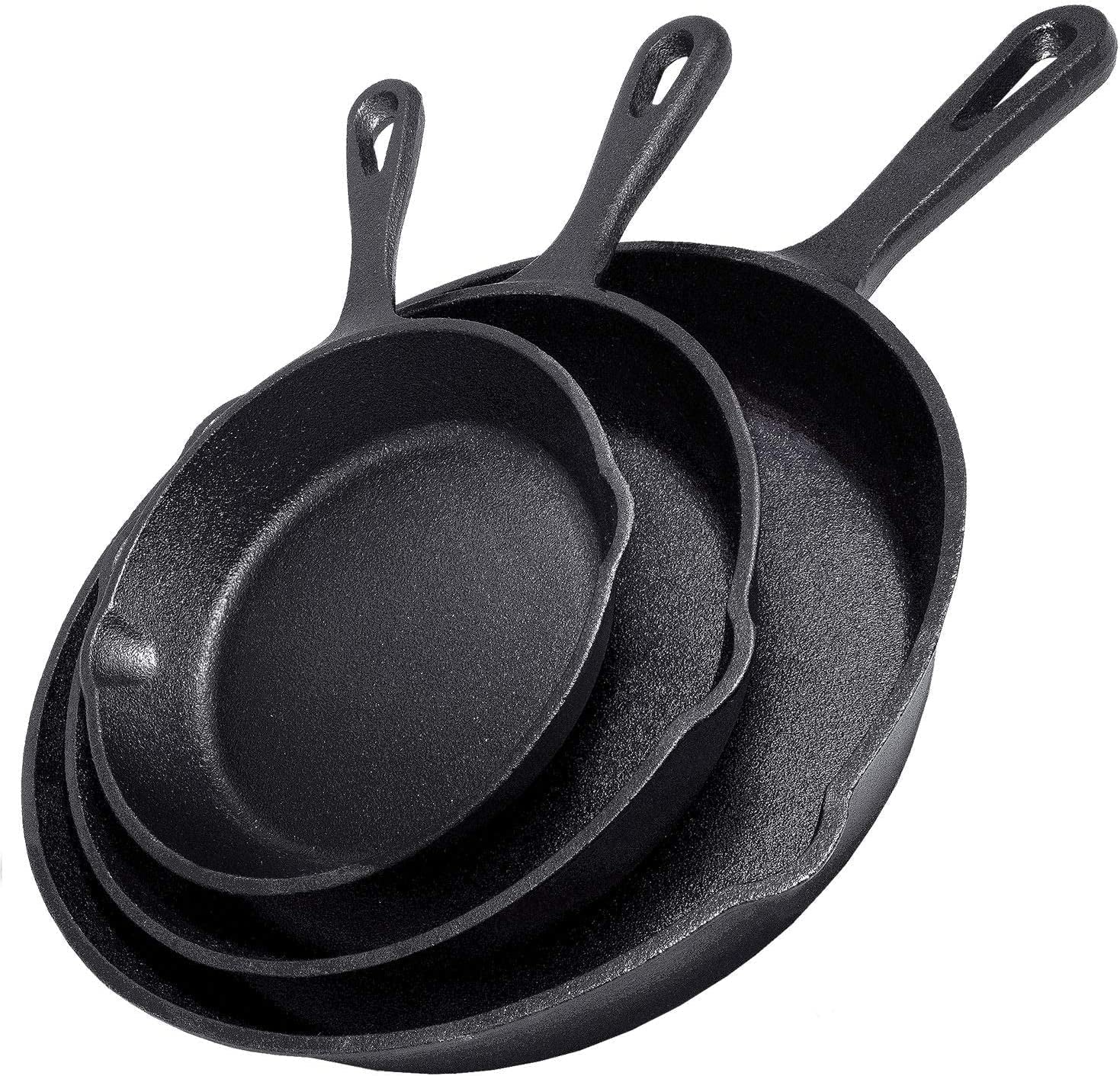 cast-iron-skillet-3-piece-set-w-cookbook-heavy-duty-professional-restaurant-chef-quality-pre-seasoned-pan-cookware-10-8-6-25-pans-for-frying-saute-cooking-pizza-black