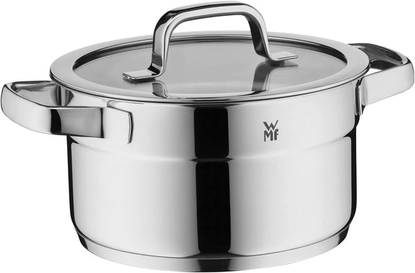 Compact Cuisine 5-Piece Induction Saucepan Set with Glass Lid, Polished Cromargan Stainless Steel, Induction Pots Set, Uncoated, Inner Scale9