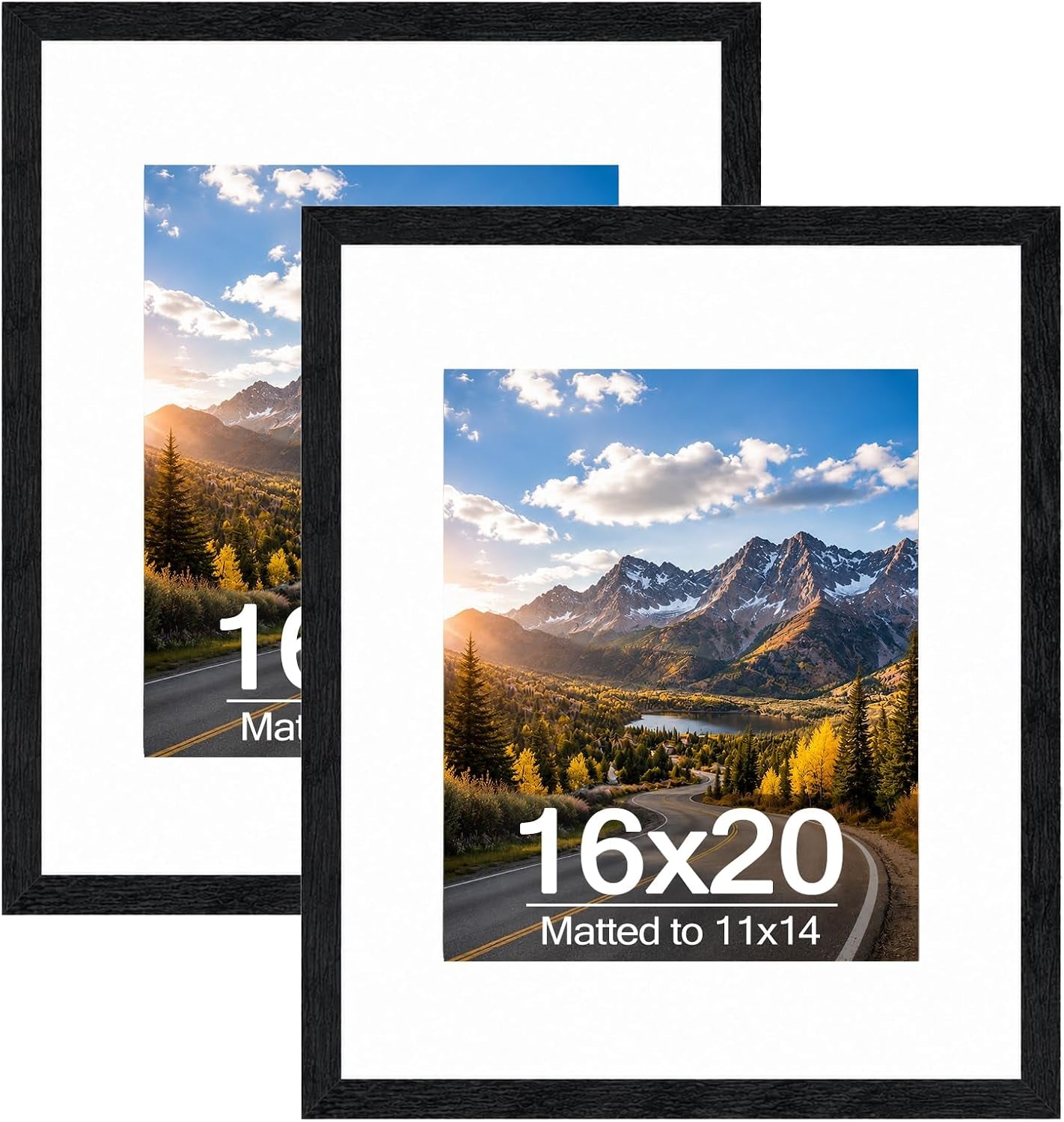 wood-16x20-picture-frame-with-11x14-mat-black-display-11x14-with-mat-or-16x20-without-mat-wood-16-by-20-photo-frame-16-x-20-frame-for-wall-hanging-display-black-2-pack
