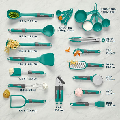 22-Piece Kitchen Cooking Utensils Set, Nonstick Cooking Gadgets2