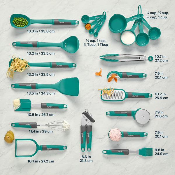 22-Piece Kitchen Cooking Utensils Set, Nonstick Cooking Gadgets2