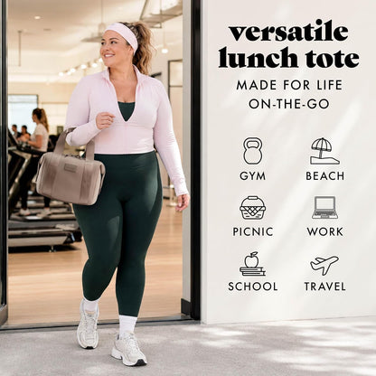 Remi Neoprene Lunch Bag for Women W/Ice Pack & Containers6