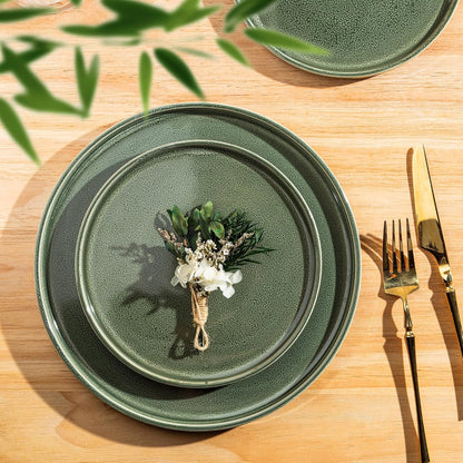 Stoneware Dinnerware Sets for 4,12 Piece Plates and Bowls Sets2