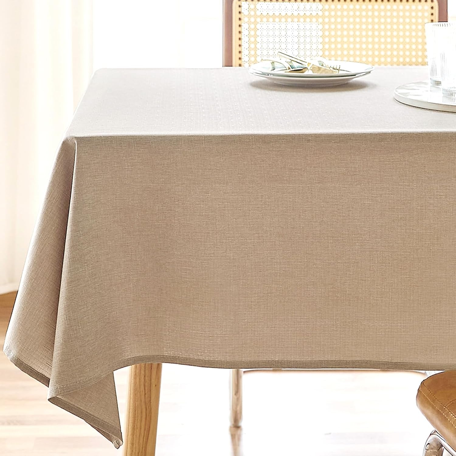 textured-table-cloth-rectangle-52x70-inch-for-home-kitchen-decor