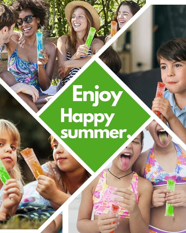 150 Disposable Popsicle Mold Bags with Zip Seals, 8X2" Freezer Tubes for DIY Ice Pops, Yogurt, Juice & Fruit Smoothies - Includes Funnel, Bpa-Free, Ice Pop Molds5