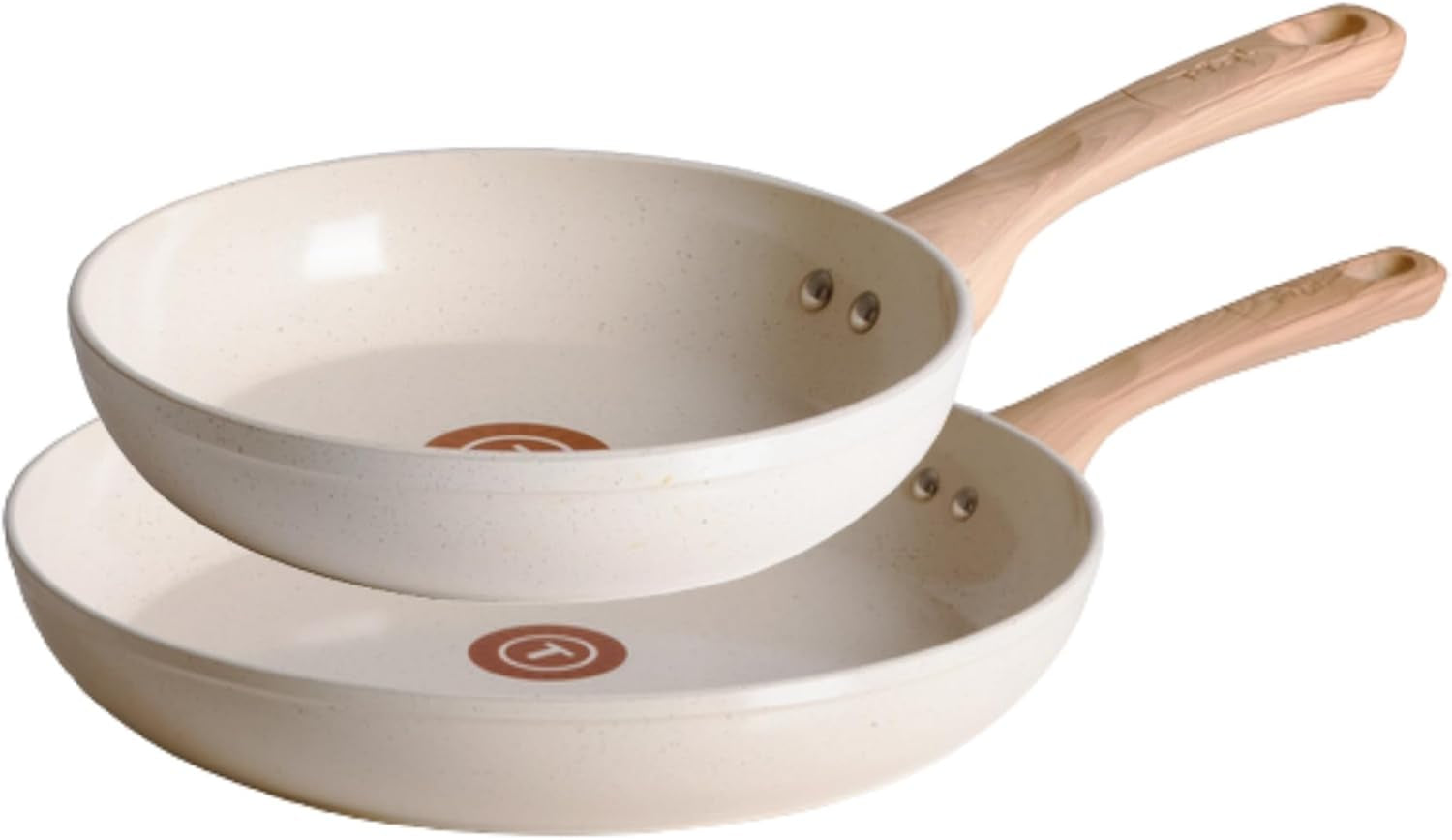 revive-nonstick-ceramic-frying-pan-set-2-piece-8-10-skillet-oven-safe-to-350-f-stay-cool-handle-kitchen-pots-and-pans-cream-granite