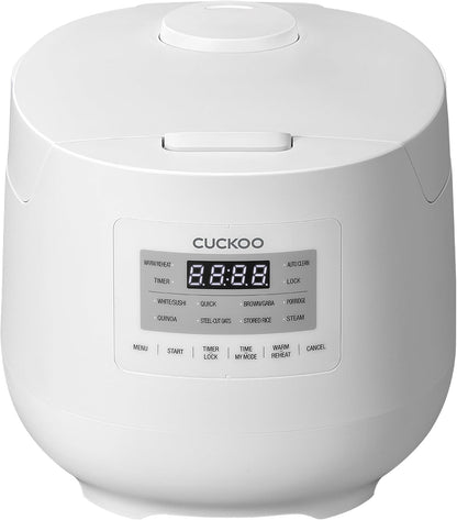 6-Cup / 1.5 Qt. (Uncooked) Micom Rice Cooker and Warmer, Steamer Basket, 11 Operating Modes: White Rice, Brown Rice & More, Nonstick Inner Pot, Made in Korea, Small Rice Cooker, Multi Cooker, CR-0641F | 6-Cup Uncooked Capacity, Nonstick Inner Pot, 8 Cooking Modes, Quick White Rice in 30-36 Minutes, Auto Clean, Made in Korea1