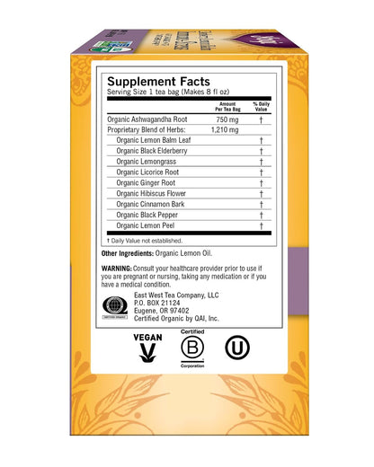 Yogi Tea, Tea Immune Stress Elderberry Lemon Balm Organic, 16 Count2