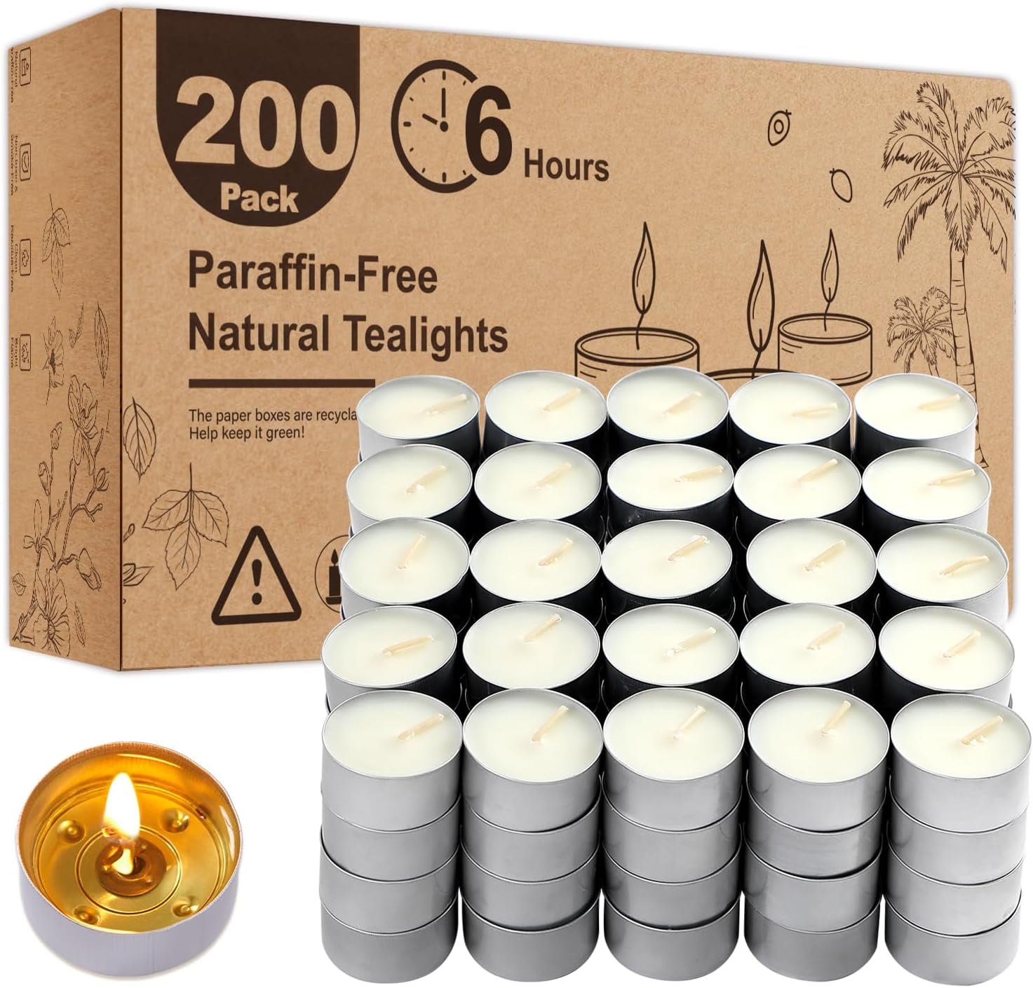 palm-wax-tea-lights-candles-200-pack-6-hours-unscented-clean-burn