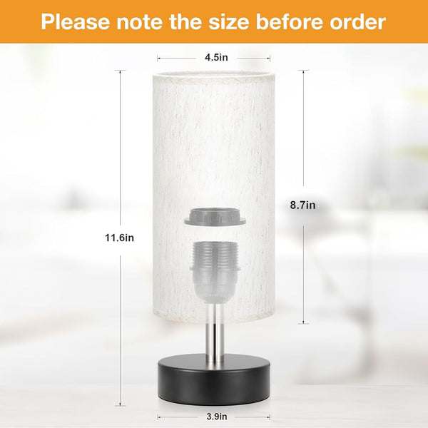 Small Table Lamp for Bedroom - Bedside Lamps for Night Stands5