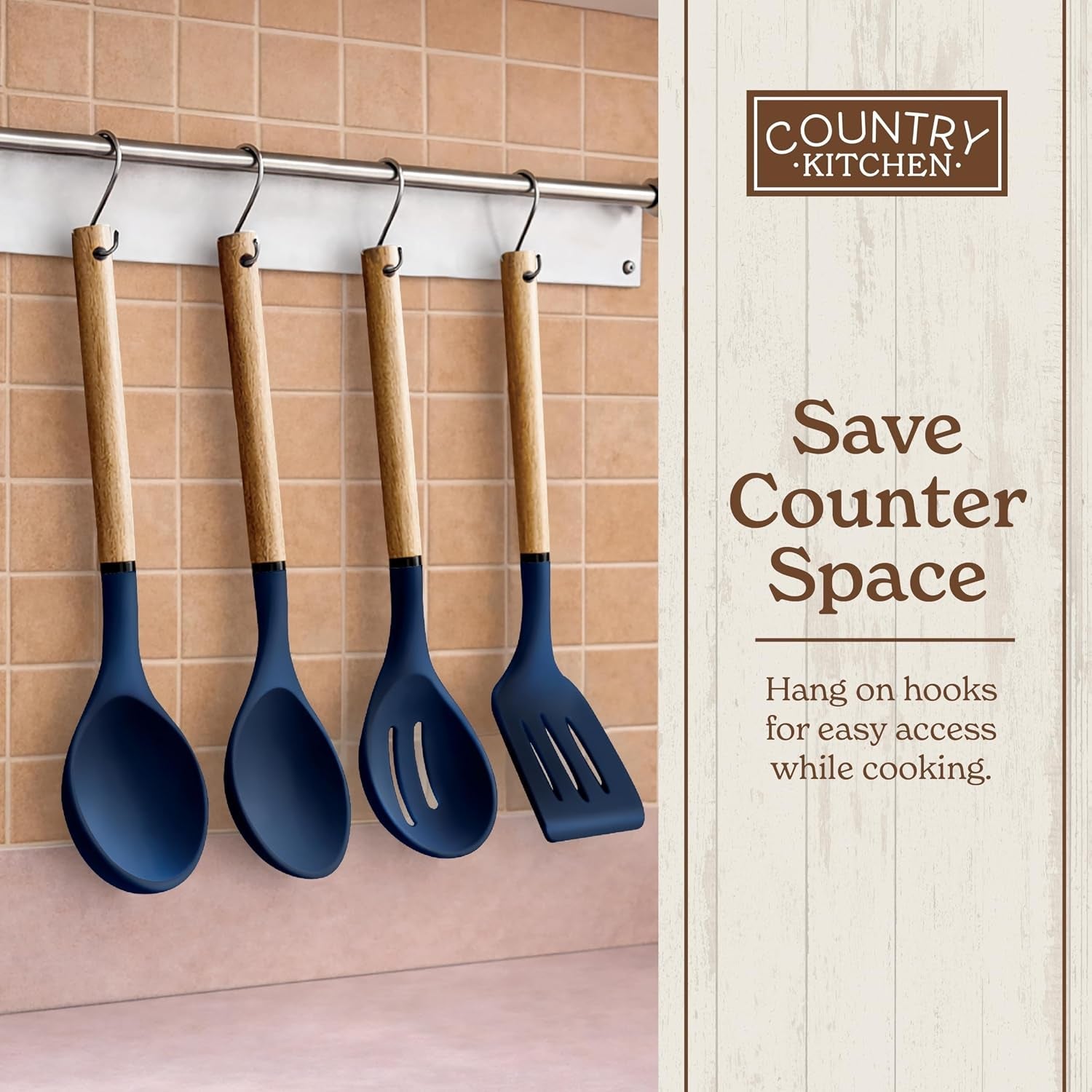 non-stick-silicone-utensil-set-with-rounded-wood-handles-for-cooking-and-baking-8-piece-set-navy