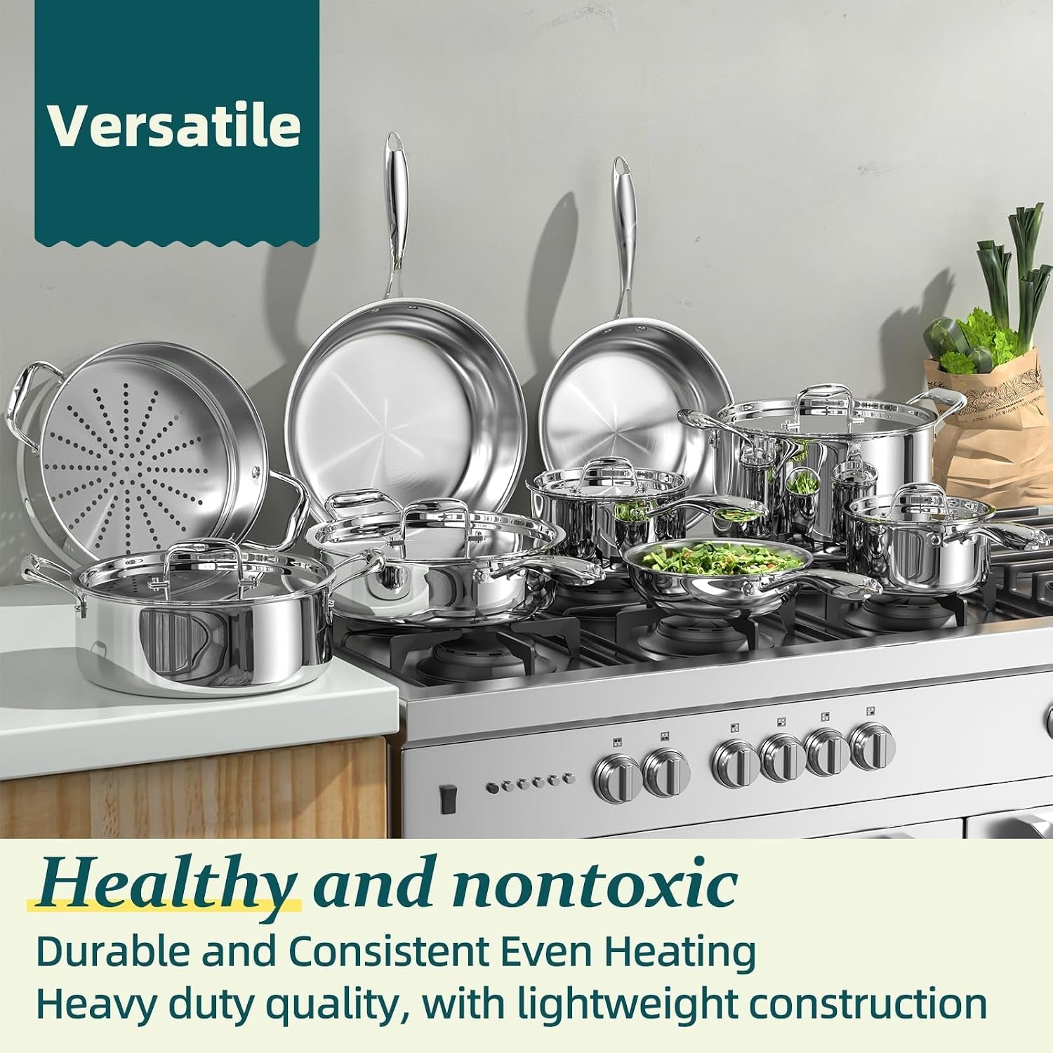 stainless-steel-cookware-set-5-ply-14-piece-stainless-steel-pot-and-pan-set-induction-heavy-chef-quality-oven-safe-professional-kitchen-cooking-appliances-pfoa-ptfe-pfos-free