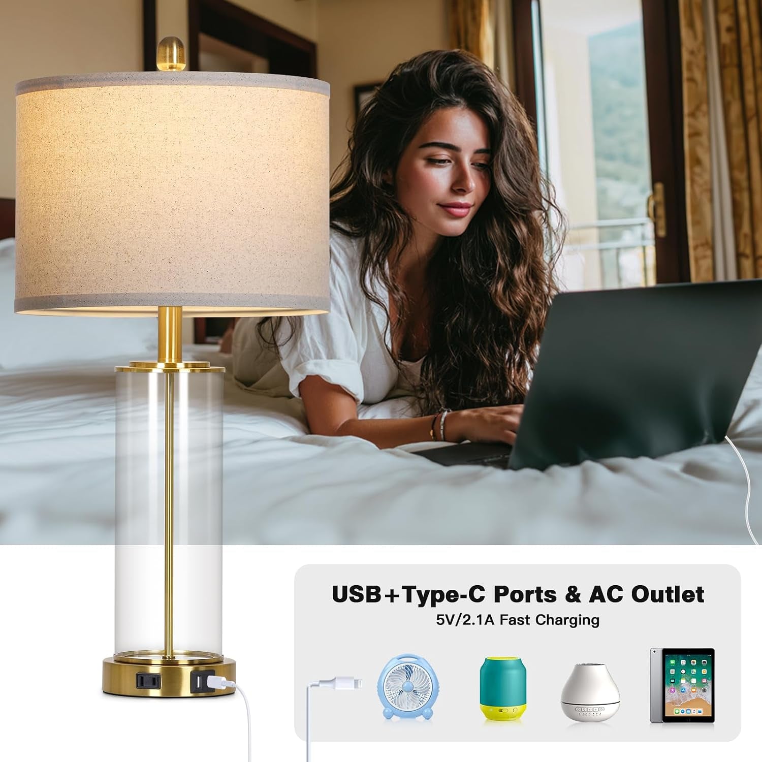 26-inch-gold-glass-table-lamp-single-3-way-dimmable-touch-lamp-for-living-room-modern-bedroom-lamp-with-usb-c-a-ports-outlet-classic-bedside-brass-lamp-for-nightstand-side-end-table-decoration