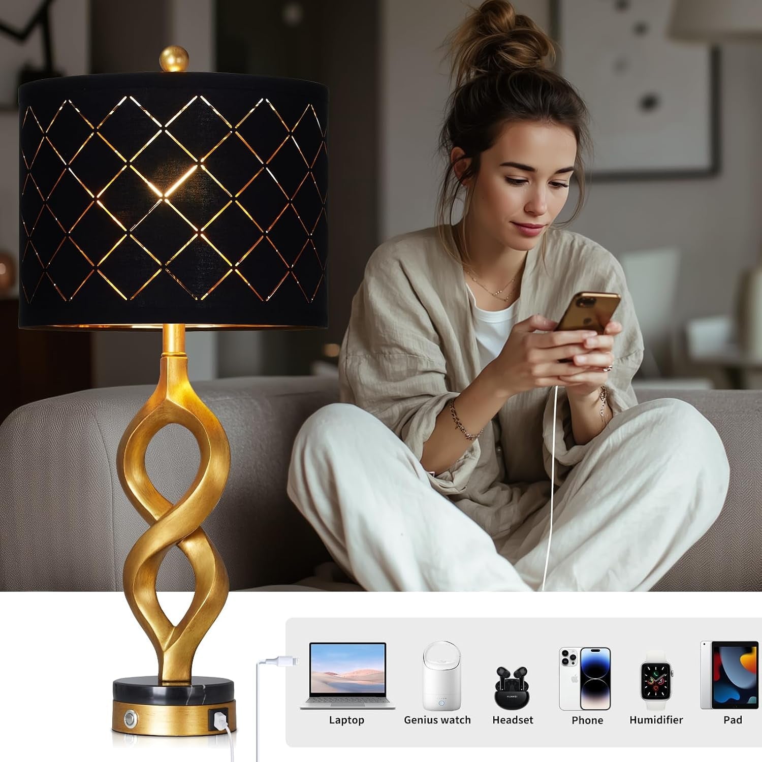 30-black-and-gold-table-lamps-set-of-2-for-bedroom-modern-touch-control-bedside-lamps-for-living-room-3-way-dimmable-sculptural-resin-nightstand-lamps-with-usb-a-c-ports-and-2-led-bulbs