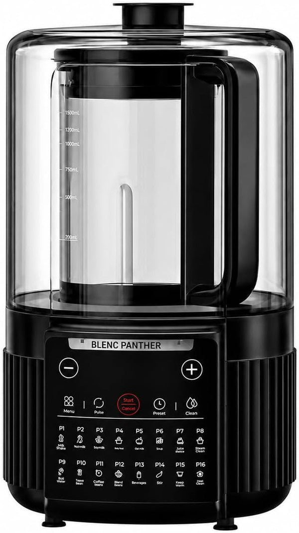 16-In-1 Blender and Nut Milk Maker - 50Oz Auto Timer Jug with 8 High-Speed Blades & Quiet Motor for Soy, Oat, Almond Milk, Smoothies, Milkshakes and Soup - Heat Insulation1