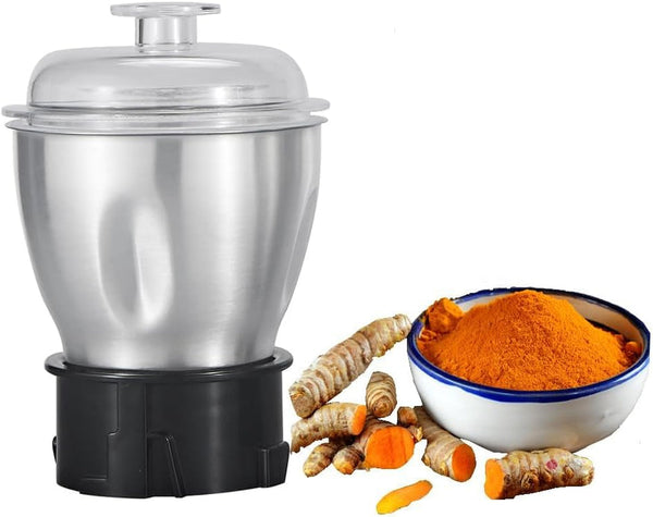 800W Mixer Grinder for Indian Cooking | 800W Copper Motor, 1.5L+1.0L+0.5L Jars, Wet/Dry Grinding, Masala, Chutney, Batter, Mincer & Grinder Attachments,110-120V 60Hz2