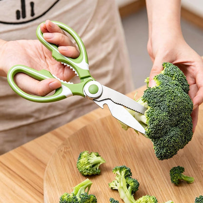 Kitchen Scissors Heavy Duty, Stainless Steel Scissors Kitchen, Upgrade Poultry Shears, Kitchen Shears Dishwasher Safe, Meat, Food Scissors4