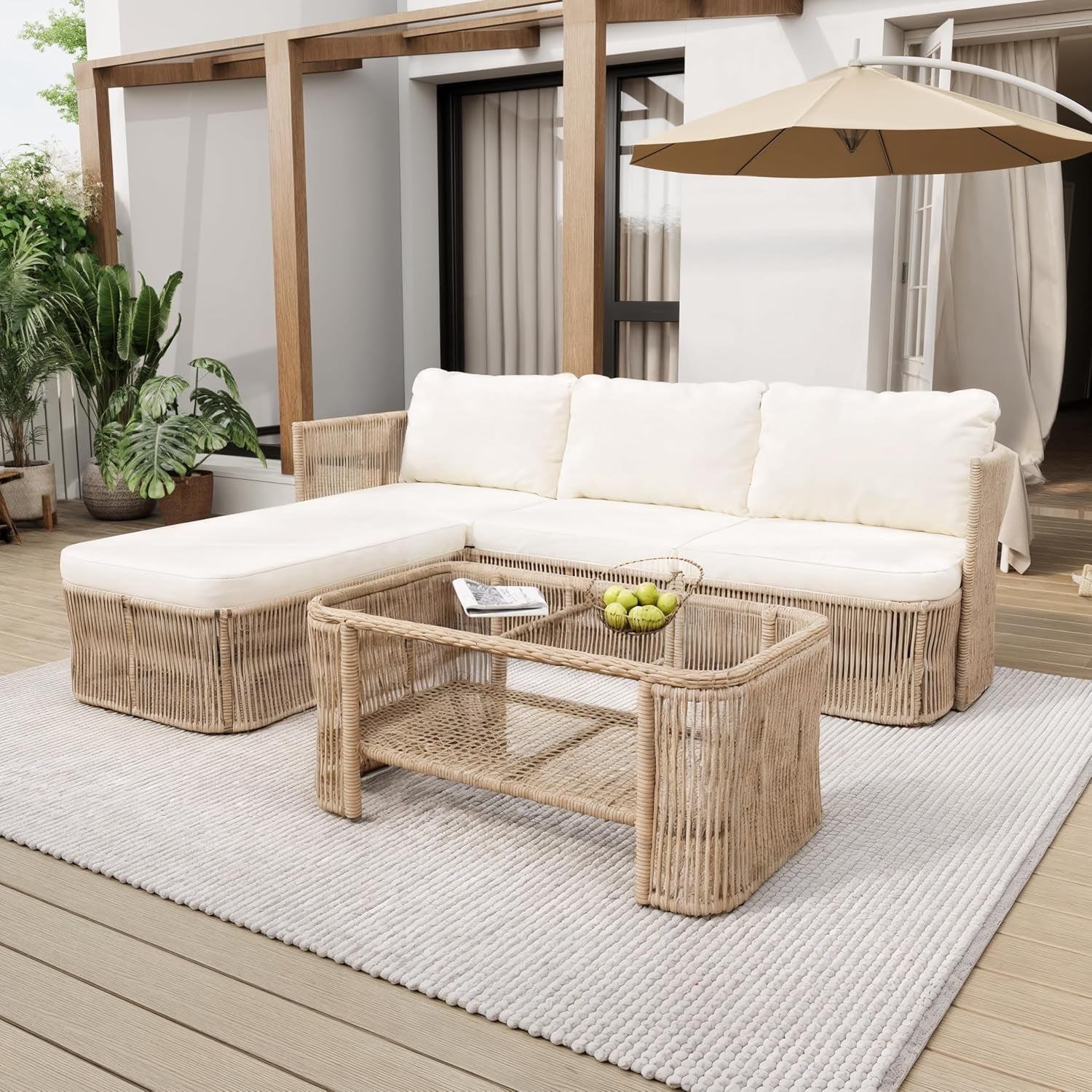 outdoor-patio-furniture-set-pe-rattan-wicker-conversation-sofa-set-with-iron-frame-cushions-and-glass-top-coffee-table-modular-backyard-balcony-seating-set-dark-beige