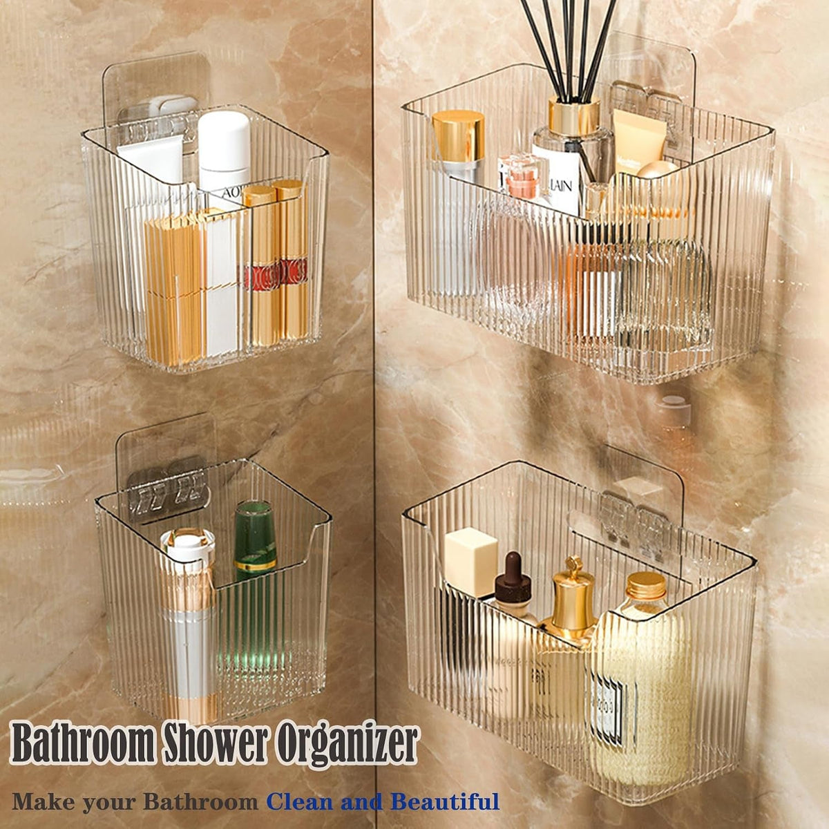 adhesive-cabinet-door-organizer-2-pack-wall-shower-caddy-clear