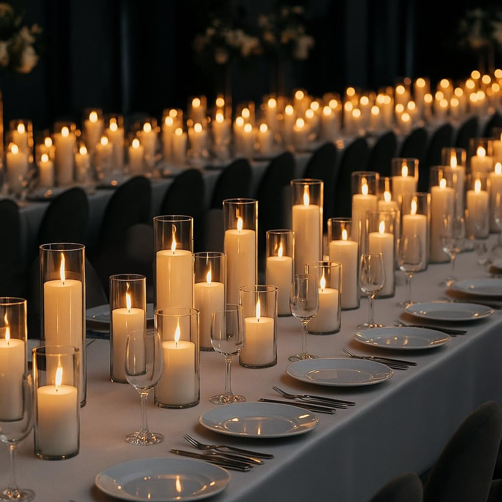 set-of-6-white-pillar-candles-with-clear-glass-hurricane-holders-elegant-cylinder-candle-vases-for-weddings-parties-centerpieces-home-office-decor-white-6-set