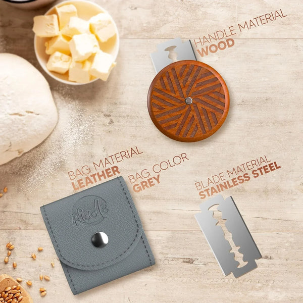 UFO Bread Lame, Sourdough Scoring Tool, 15 Blades with Storage Cover4