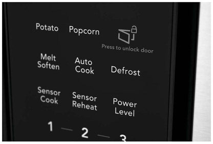 PMBS3080BF 2.2 Cu. Ft. Built-In Microwave Oven with Sensor Cook, Trim Kit Required (Sold Separately)4