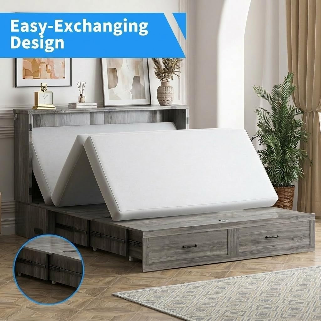 queen-size-murphy-bed-with-mattress-wood-frame-cabinet-beds-with-charging-station-storage-drawers-space-saving-hideaway-cabinet-bed-for-guest-room-home-office-apartment-grey