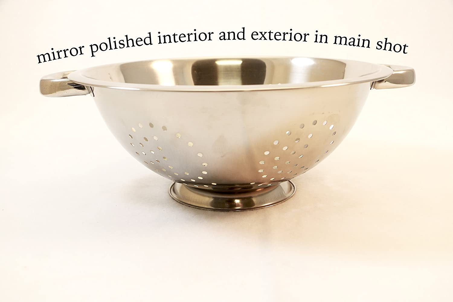 heavy-duty-stainless-steel-colander-5-qt-easy-grip-handles-self-draining-base-mirror-polished-dishwasher-safe-pack-of-1