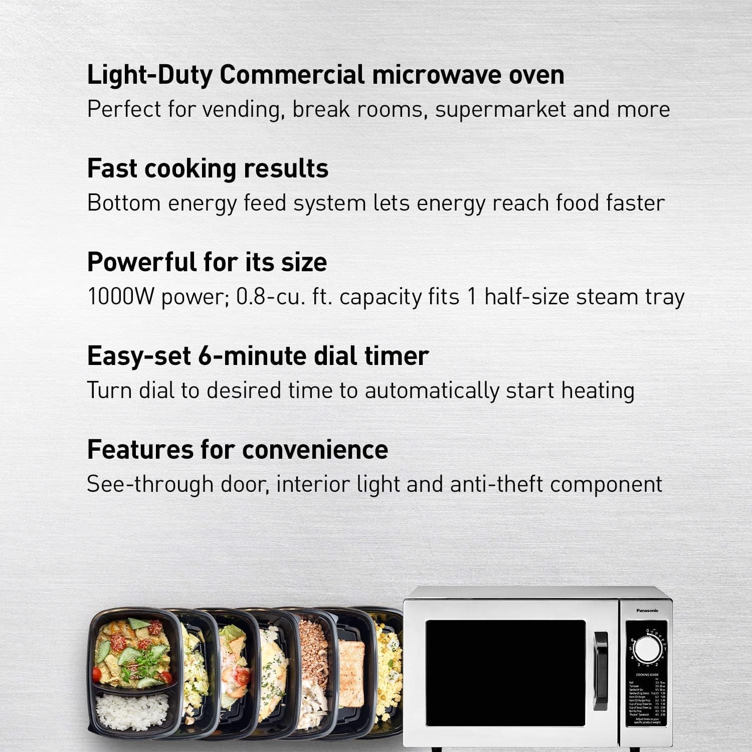 ne-1025f-compact-light-duty-commercial-microwave-countertop-oven-with-6-minute-electronic-dial-control-timer-bottom-energy-feed-1000w-0-8-cu-ft-capacity-silver